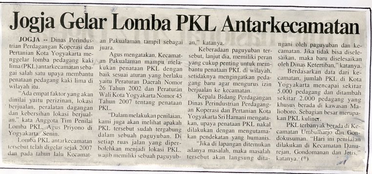 Kliping jogja terbaru